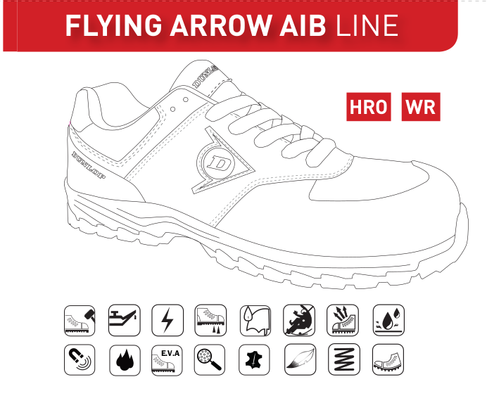 Zapatos Seguridad Dunlop Flying-Arrow-AIB-S3 D-UMBRETEX | Maquinaria Encants, Profesional, Jardín, Soldadura, comprimido, Cerraduras, Manillería, Copia de llaves, Duplicado de mandos