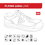 Zapatos de Seguridad Dunlop Flying-Luka-S3 Charcoal-Rojo